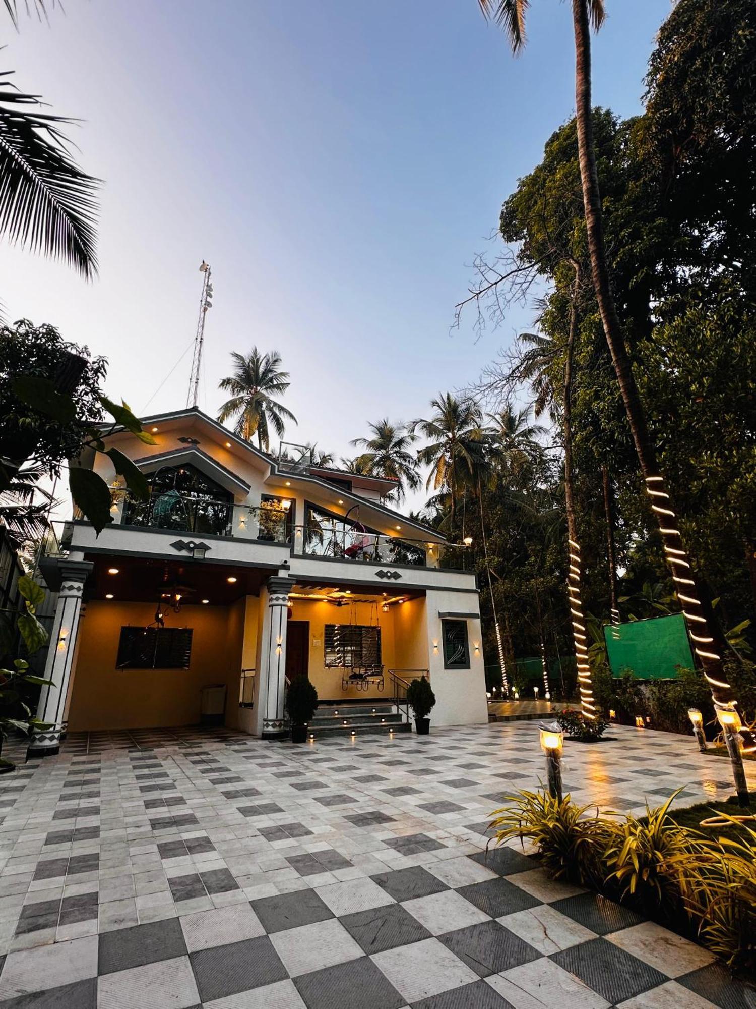 Seas The Day Luxurious 5Bhk Villa 2Min From Awas Beach With Huge Private Pool Alībāg Extérieur photo