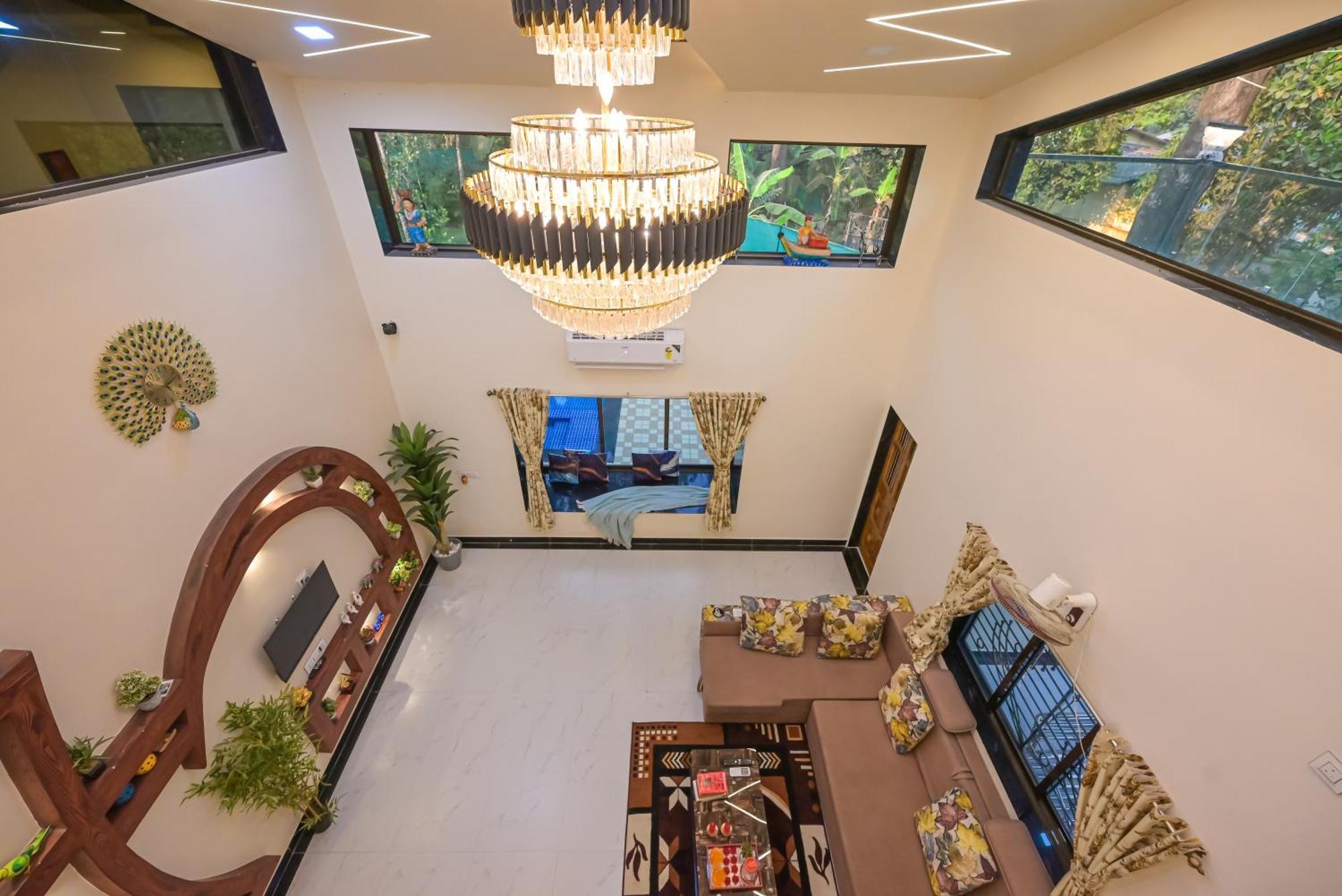 Seas The Day Luxurious 5Bhk Villa 2Min From Awas Beach With Huge Private Pool Alībāg Extérieur photo