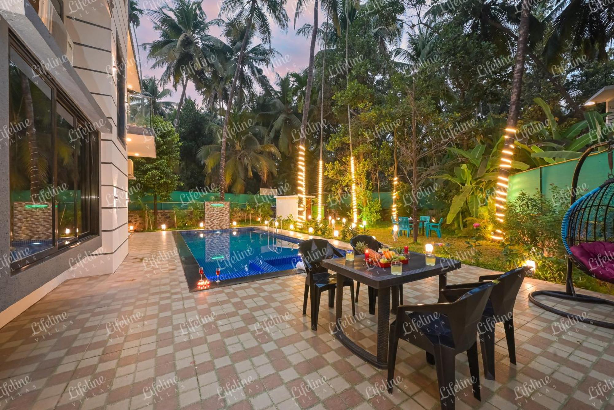 Seas The Day Luxurious 5Bhk Villa 2Min From Awas Beach With Huge Private Pool Alībāg Extérieur photo