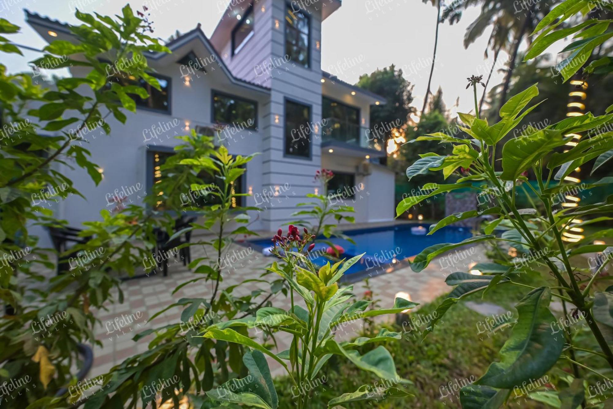 Seas The Day Luxurious 5Bhk Villa 2Min From Awas Beach With Huge Private Pool Alībāg Extérieur photo